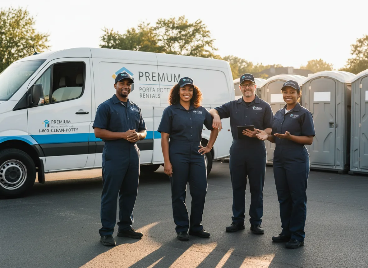 VIP Portable Toilets company in Millston, WI